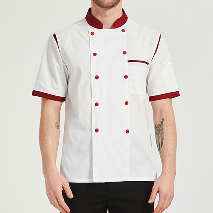 Latest Design Breathable Easy Wash Restaurant Cook Uniforms Top, Dress and Pants Suit for Catering Staffs