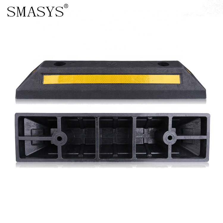 SMASYS дорожные барьеры, желтые полосы, дорожный блок, автостоянка, резиновая Автомобильная колесная пробка