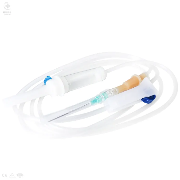 High Quality Disposable Iv Infusion Drip Giving Set Winged Pediatric Iv Infusion Set