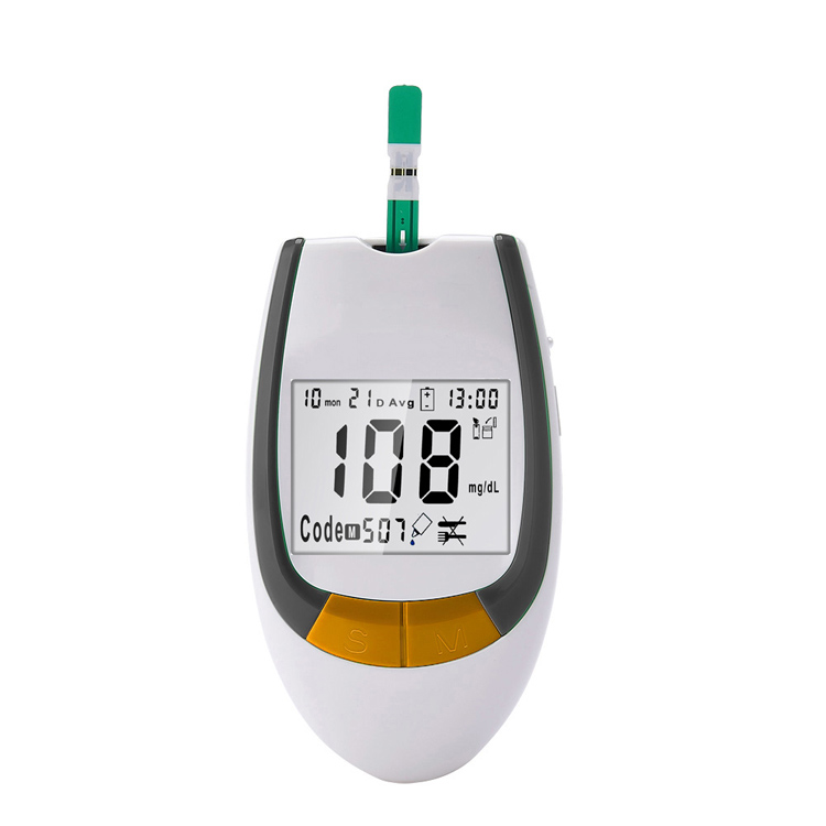 Wireless digital multi-function kit device blood glucose meter test strips for diabetes