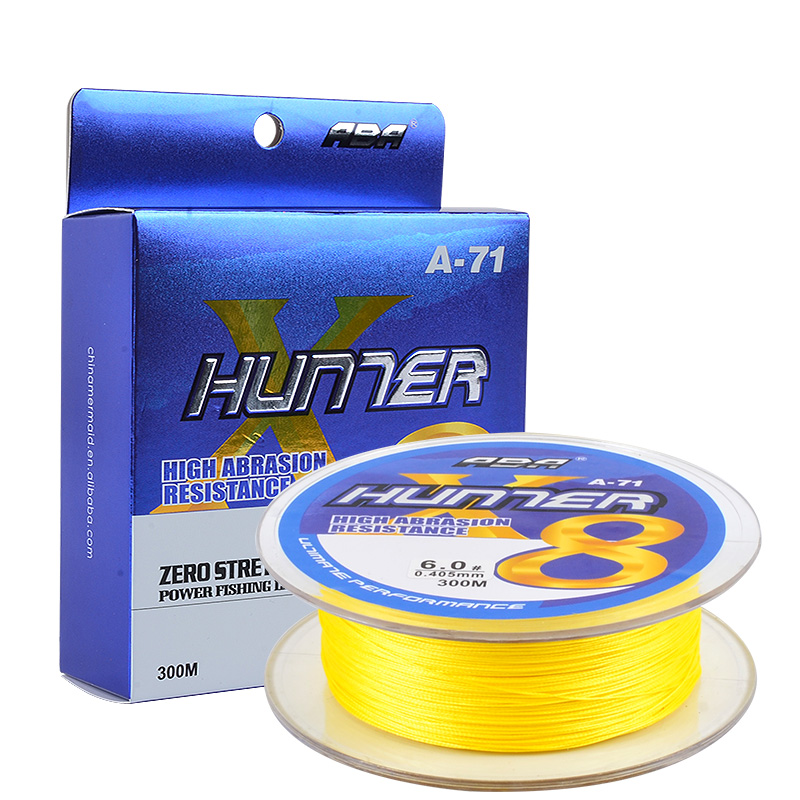 ABA супер сильная Multifilament 8 нитей Pe плетеная леска с качеством-гарантированный