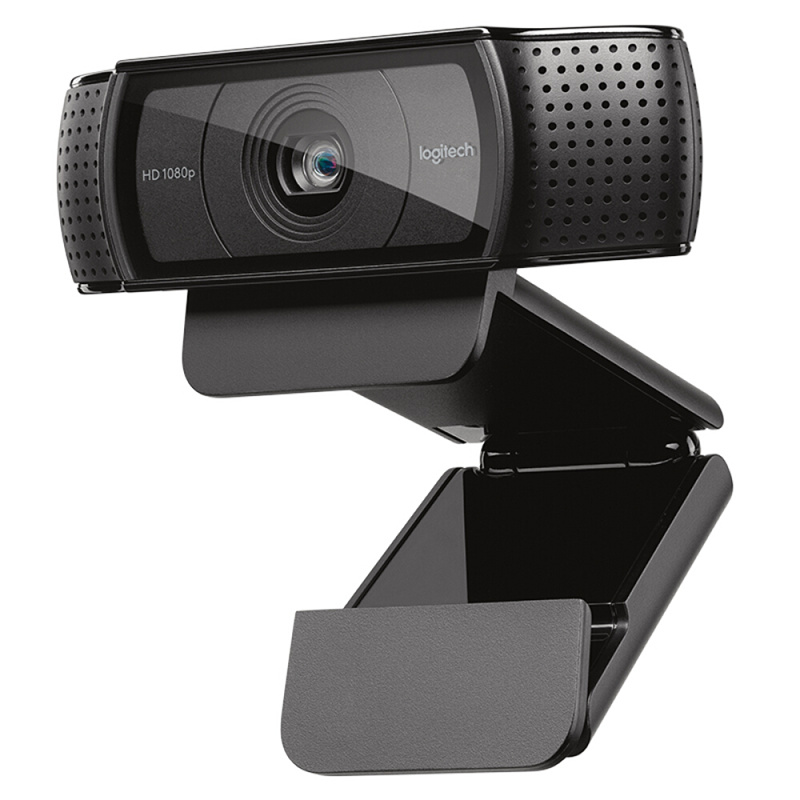 Оригинальная веб-камера Logitech Full HD C920 Pro C920e 1080P с автофокусом широкоформатная камера видеовызова logitech c920 pro c920e веб-камера