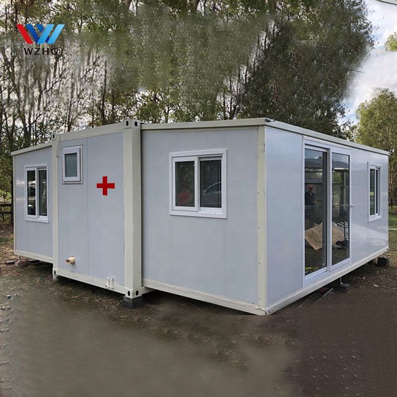 Сборный мобильный сборный расширяемый контейнер casas movile полевой больничный дом дизайн для лагеря