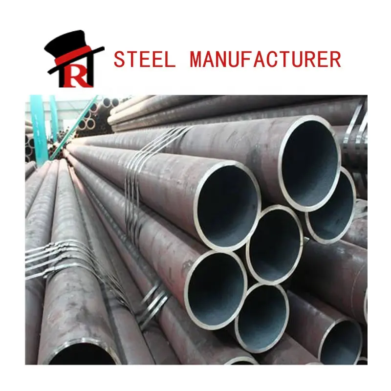 Stock Manufactured Material ASTM A106 A53 API 5L Seamless Carbon Steel Pipe