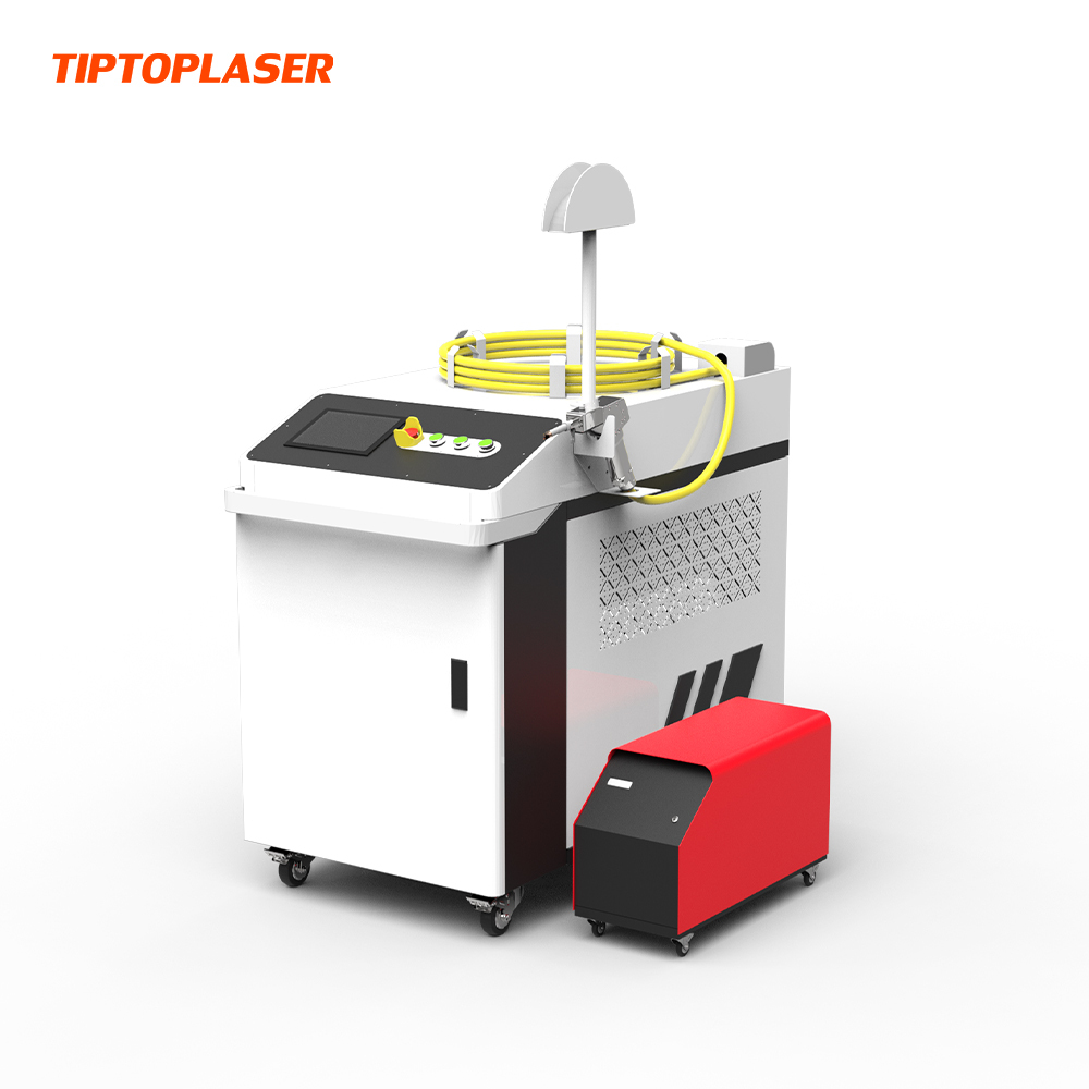 Handheld laser water cooled tiptop cleaning machine paint metal and concrete removal promotion laser rust removal promotion list