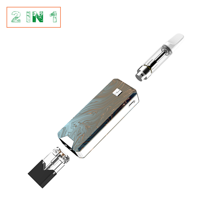 Оптовая продажа, металлическая электронная сигарета zippo-design CBD Mod 510, магнитный картридж, батарея для электронной сигареты CBD