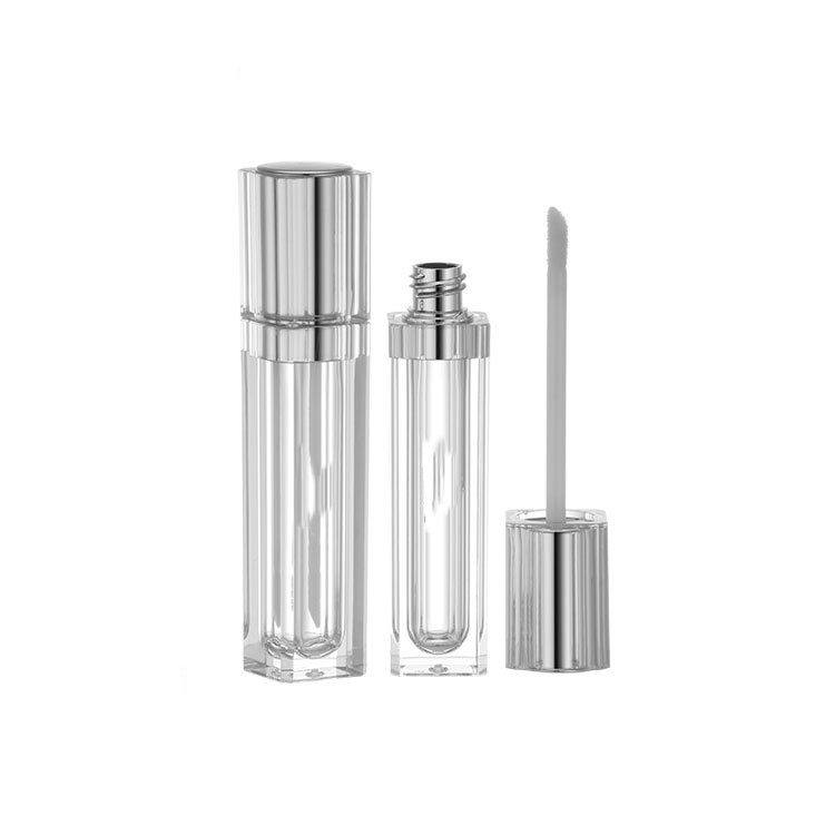 3ml eyelash tube square eyelash growth tube custom logo eyelash growth liquid tube