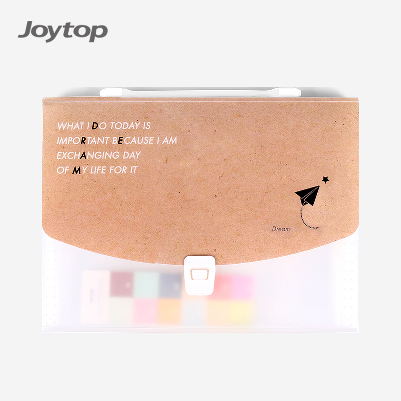 Joytop 5487 цветочный индивидуальный оптовый пластиковый 13 в деловом, дорожном хранении, гармошкой, расширяющаяся папка для файлов с ручкой
