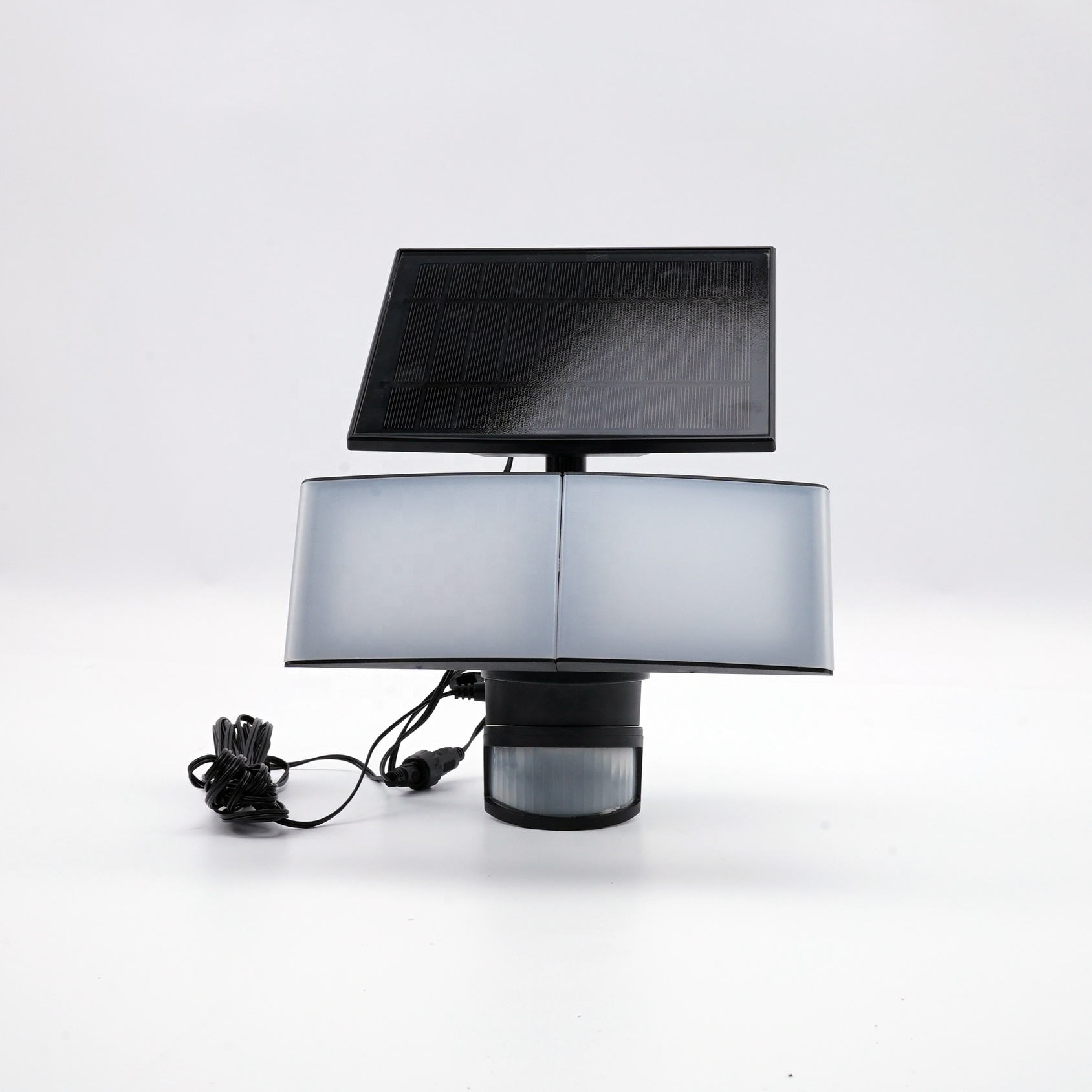 Led Solar Powered Security Light Motion Sensor Led Flood Light Lamp Wall Mounted Emergency Light