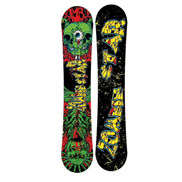Talos snowboard display techwear snowboard sandboard snowboard
