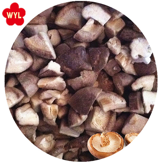 supply good quality mushroom iqf frozen shiitake cut 1/4 cut