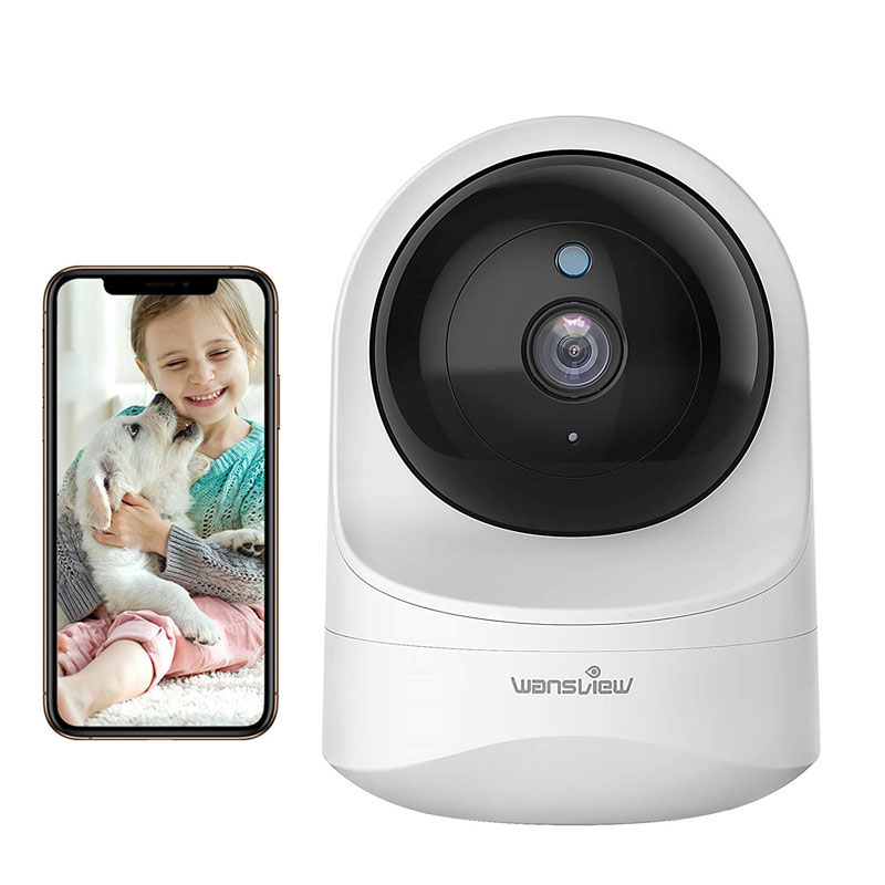 Amazon Горячая продажа Full HD 1080P детский монитор Беспроводная 2.0MP PTZ домашняя камера безопасности для детей, пожилых, домашних животных монитор