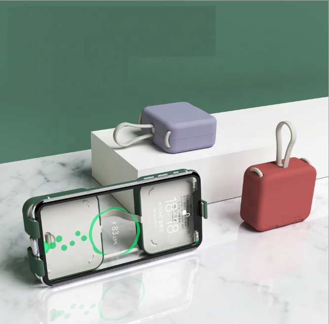 Amazon Лучшие продажи 4000mah резервного копирования складной сотовый телефон power bank Задняя крышка батареи Чехол для мобильного телефона