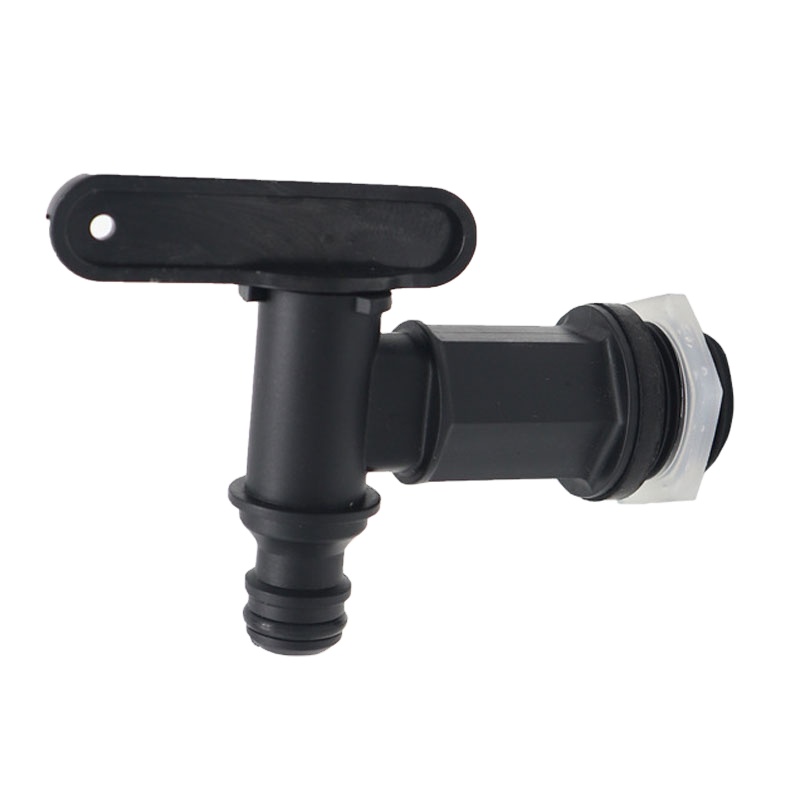 Spare Tank Adapter 3/4 Inch Accessory Black Exhaust Faucet Connection