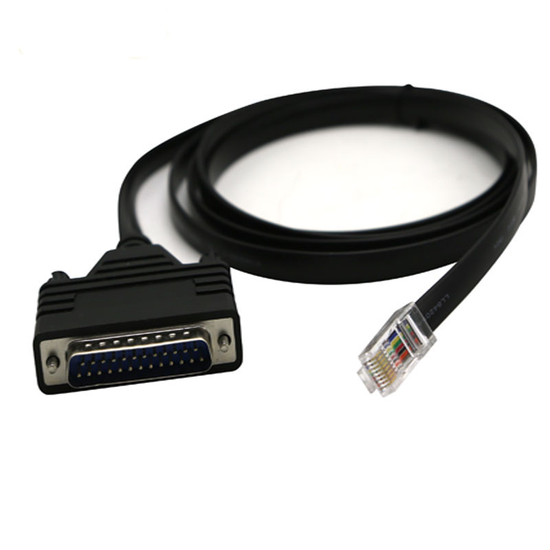 CBL-RJ45M25-150 кабель RJ45 для DB25 иглы кабель к сетевой коммутатор интерфейс промышленный контрольный кабель