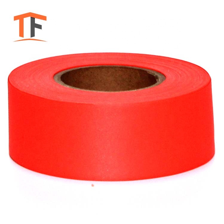 Рулон флаггинга 1 "X 150 'тафта RED GLO