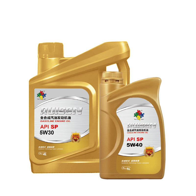 Ruisen factory direct sale SP 5W30 fully synthetic car engine oil lubricating oil