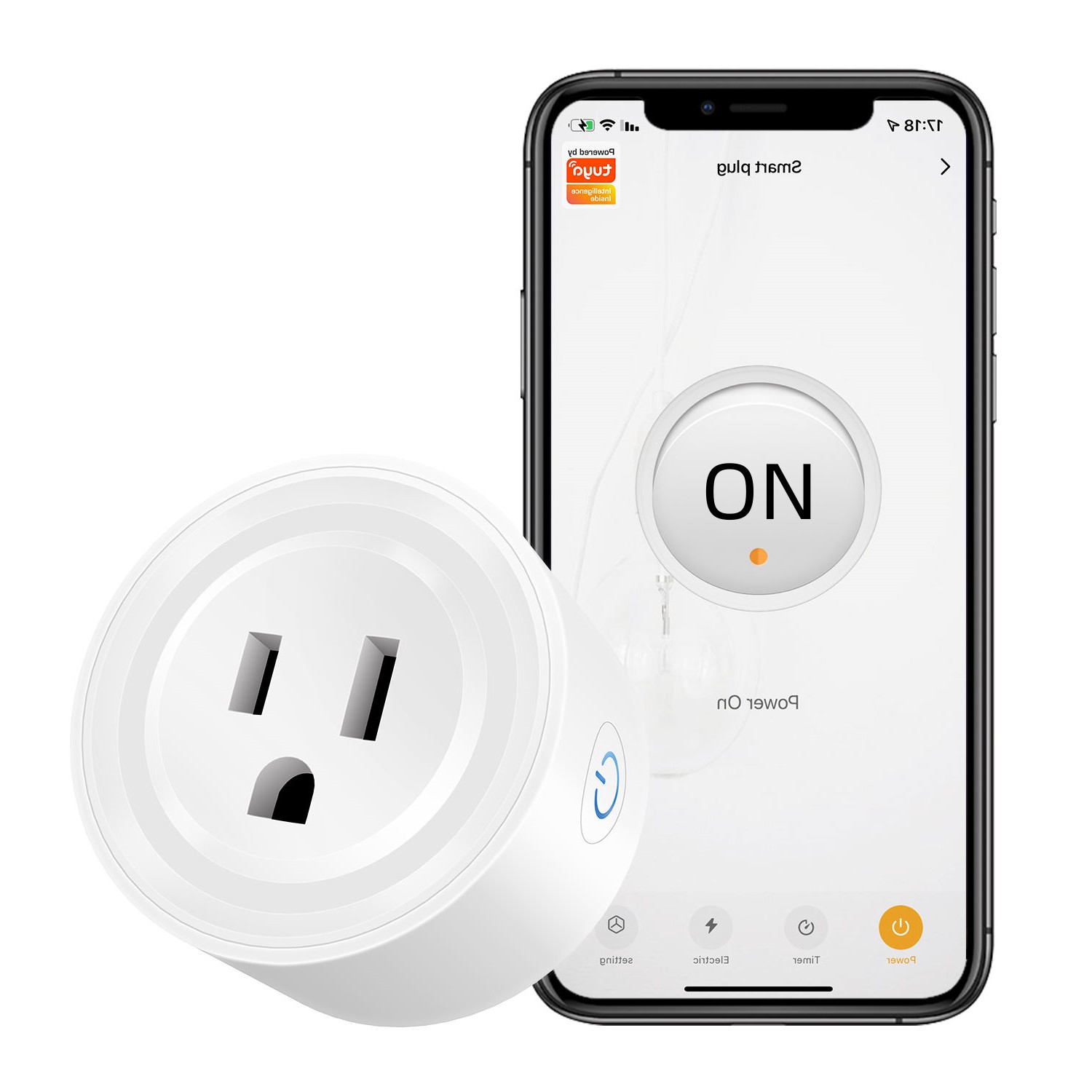 Умная розетка Tuya с Wi-Fi, 10 А, 16 А