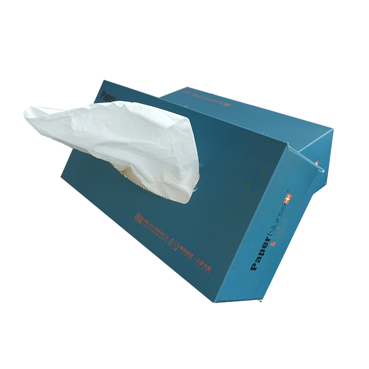 Customized Environmentally friendly 100% virgin bamboo pulp soft facial tissue paper