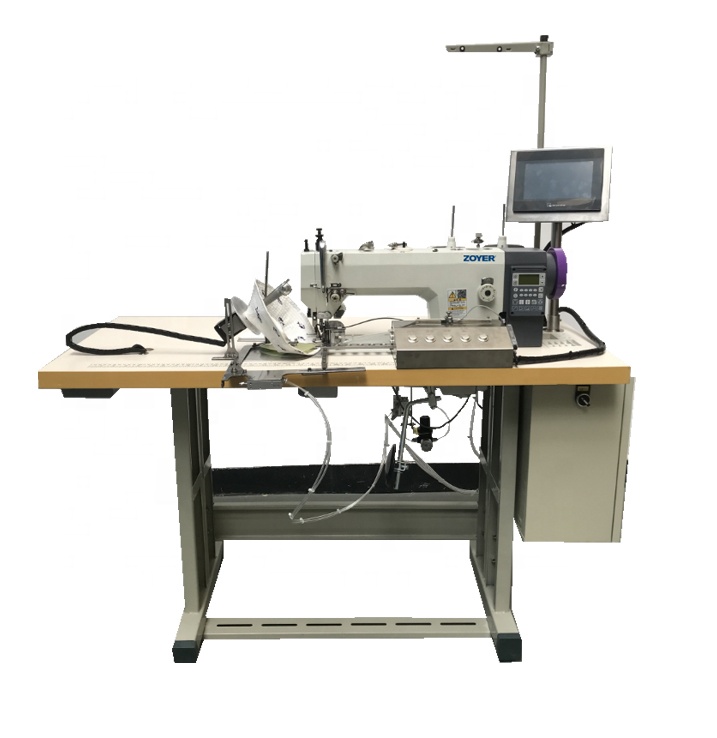 ZOYER NEW ZY0303DA-MY Brim machine walking foot lockstitch sewing machine for hat