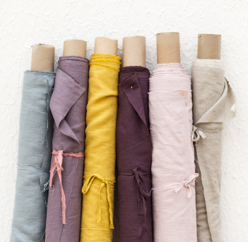 100% linen fabric for bed sheets, duvet cover, pillow case