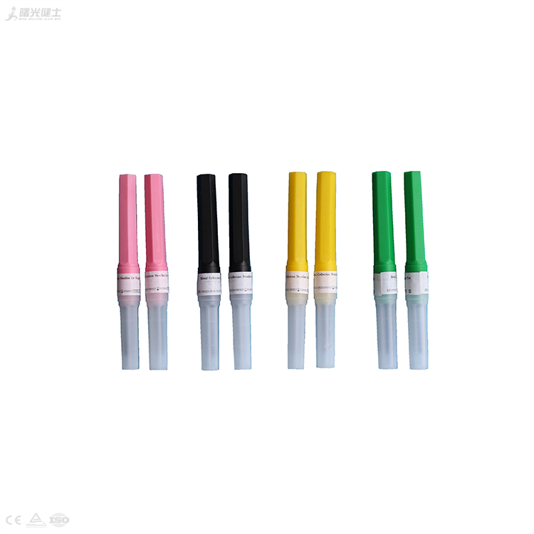 Disposable 18g 21g 22g 23g Type Vacuum Blood Sample Collection Tube Needle For Sampling Collecting