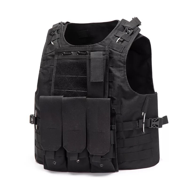Износостойкая Военная армейская снаряжение molle, тактический жилет-амфибия для установки на груди из высококачественного полиэстера