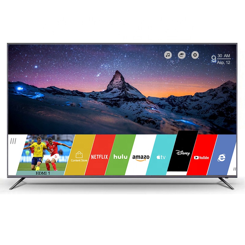 55 дюймовый Android WebOs Smart Tv Телевизор 55 дюймов полный экран 4K UHD LED Tv