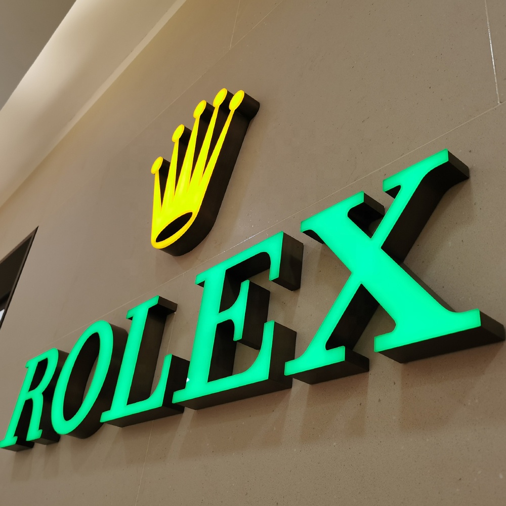 3D Acrylic Letters Logo Design Wall Letters Led Signs Office Signage