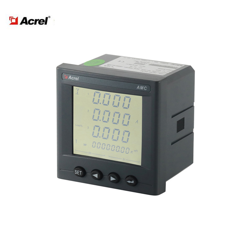 AMC96L-E4/KC 96*96 мм U I кВтч измерительный измеритель мощности RS485 modbus-rtu 4DI 2DO