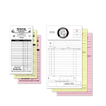 NRC carbon bill invoice book carbonless paper Custom Printing