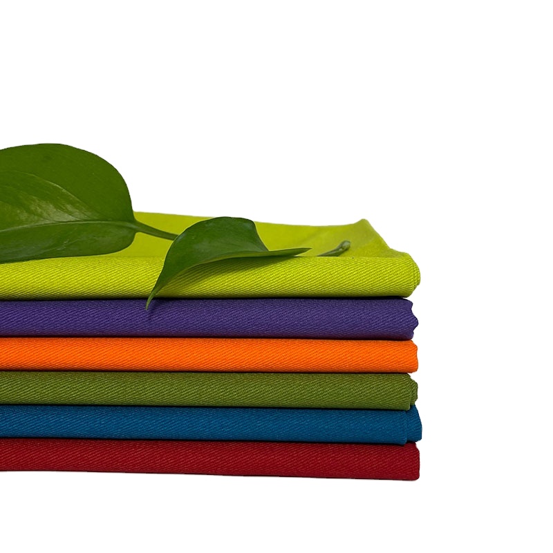 Uniform Fabric Factory Wholesale T/C 65/35 Khaki 20*16 120*60 * 100% Cotton Textile Fabric COMBED Garment Materials Roll Packing