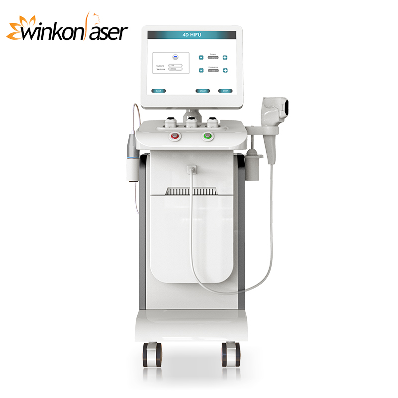 Winkonlaser 3D 4D 25000 снимков лифтинг лица картриджей Hifu машина