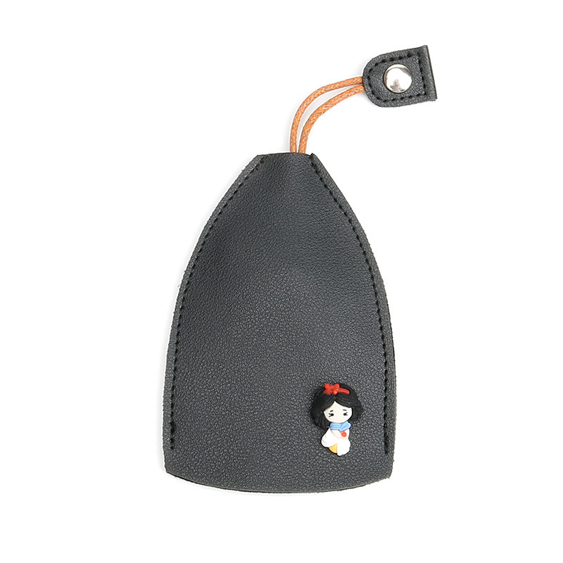 Fashion New Cartoon Lady Car Key Holder Bag Creative Pull-Out Storage Lady Key Case