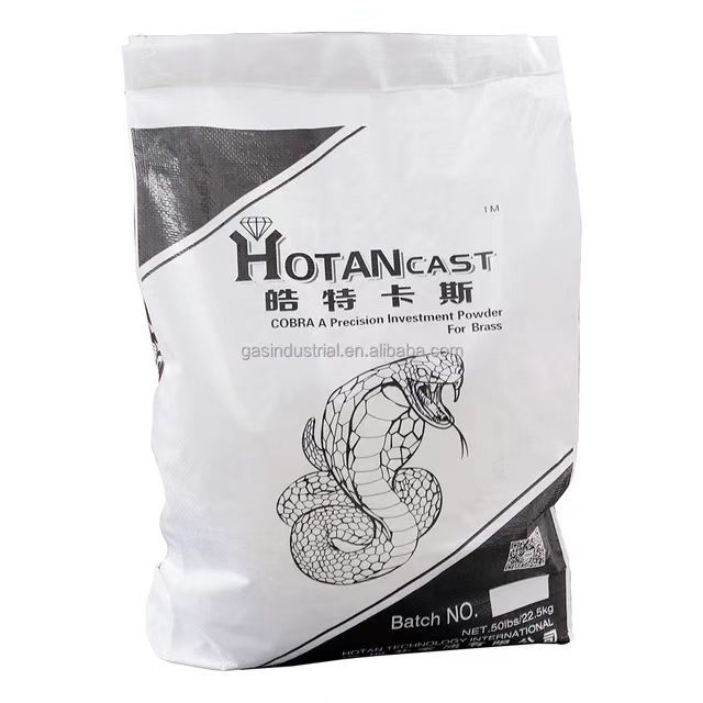 Jewelry investment casting powder Copper silver jewelry material gypsum powder