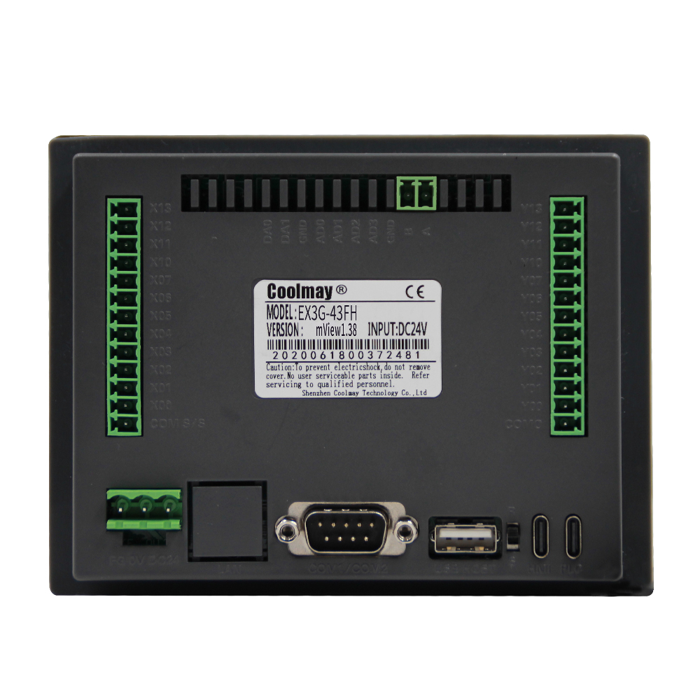 Coolmay, 4,3 дюйма, интегрированная машина HMI + PLC one