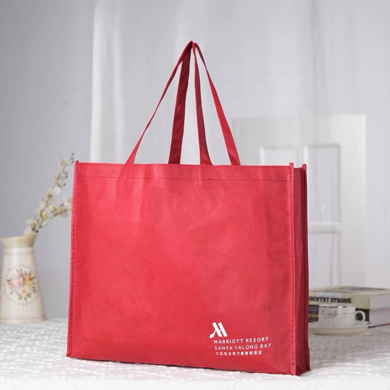 non-woven fabric tote shopping bag non woven bag with logo