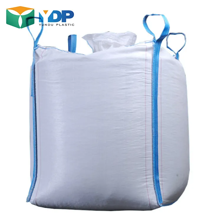 FIBC 0.8 ton 1 ton 1.5 ton 2 ton 1-2 ton big bag sack garbage transparent plastic container bag