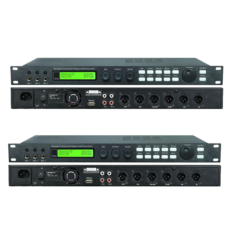 5.1 channel karaoke professional audio effector pre-effect microphone processor