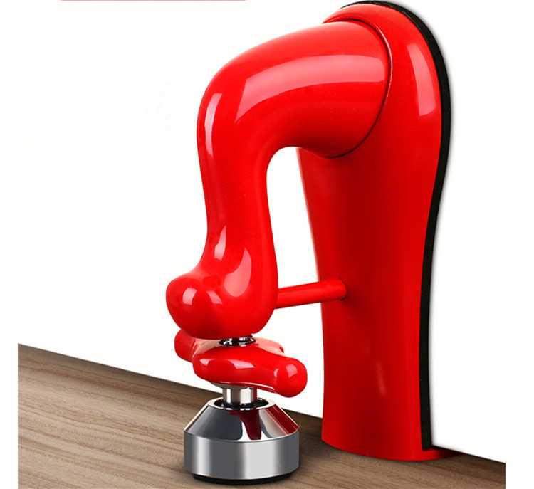 Door draft stopper anti-theft top door device household door stops