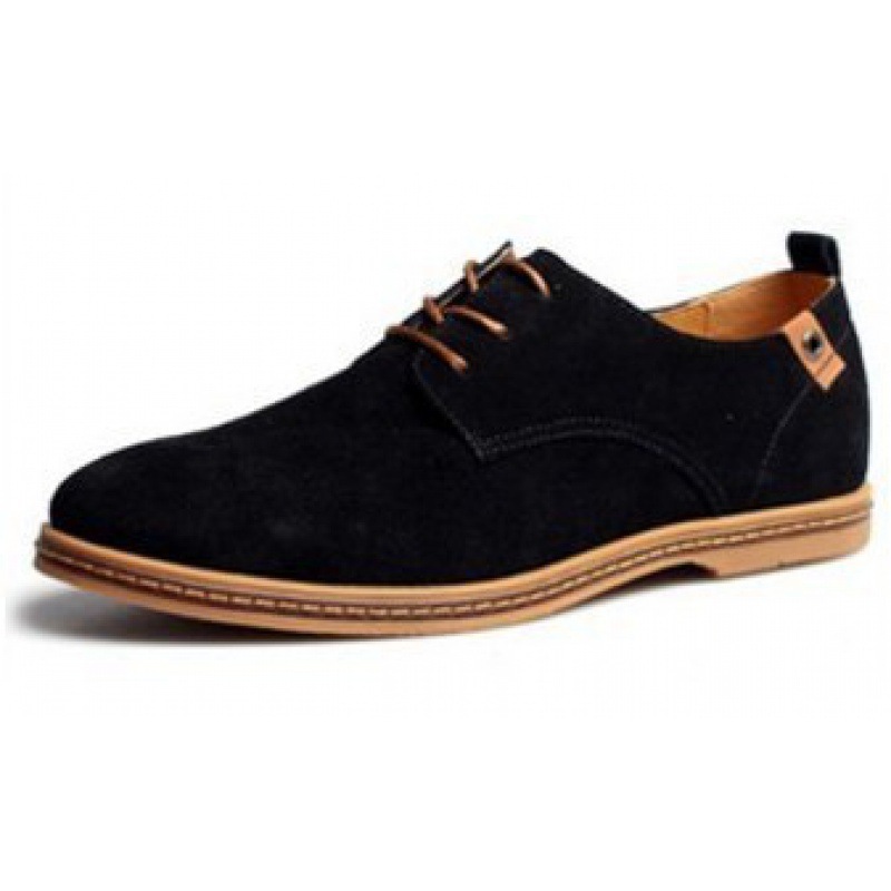 Big Size 38-49 Business Casual Shoes Suede Leather Oxford Shoes