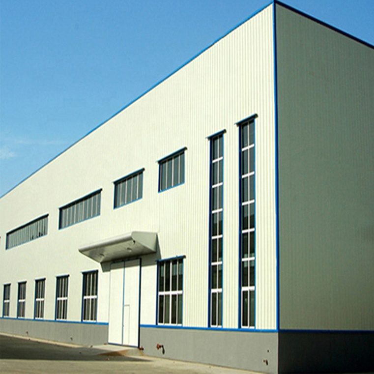 Customized prefabricated steel structure building low cost factory Workshop warehouse steel building