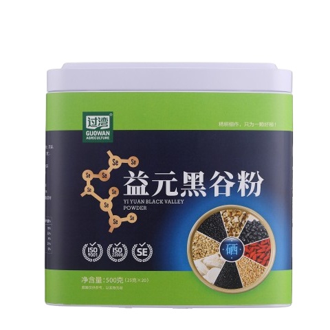 Custom High Quality Healthy Meal Replacement Powder Black Grain Powder
