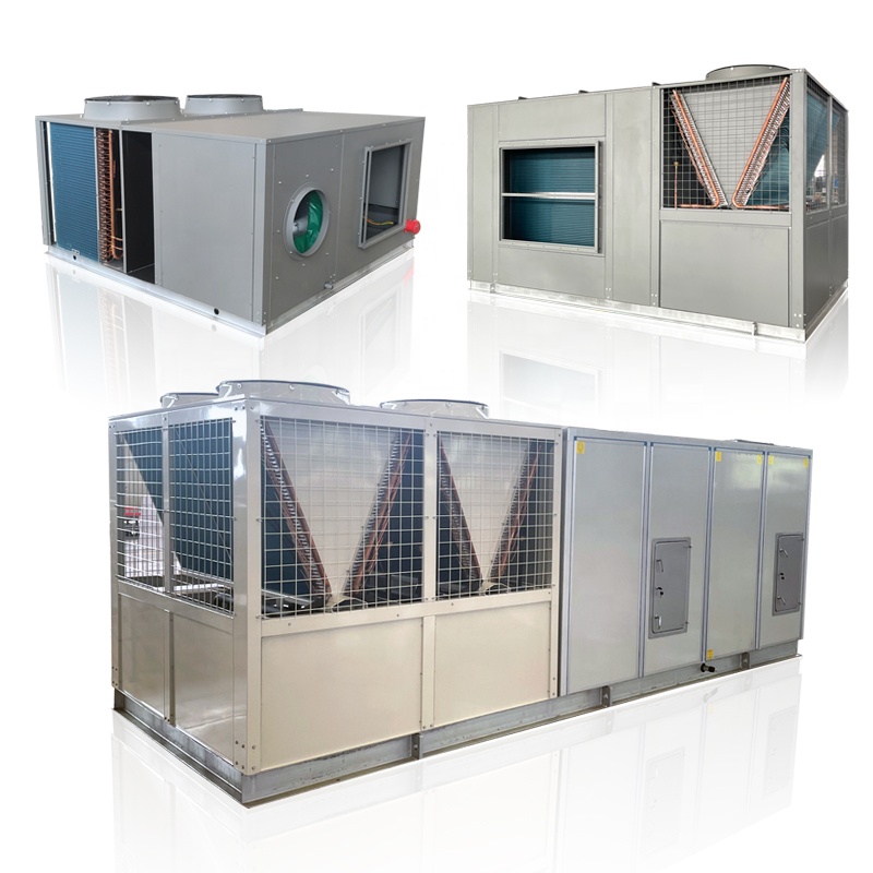 Selling CE 5tons to 80tons commercial industrial Inverter rooftop packaged unit
