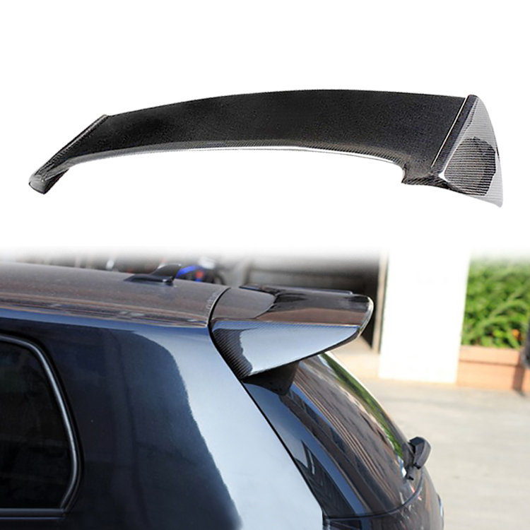Спойлер на крышу из углеродного волокна для Volkswagen VW Golf MK6 VI 2009-2014, верхнее крыло из углеродного волокна, спойлер на крышу