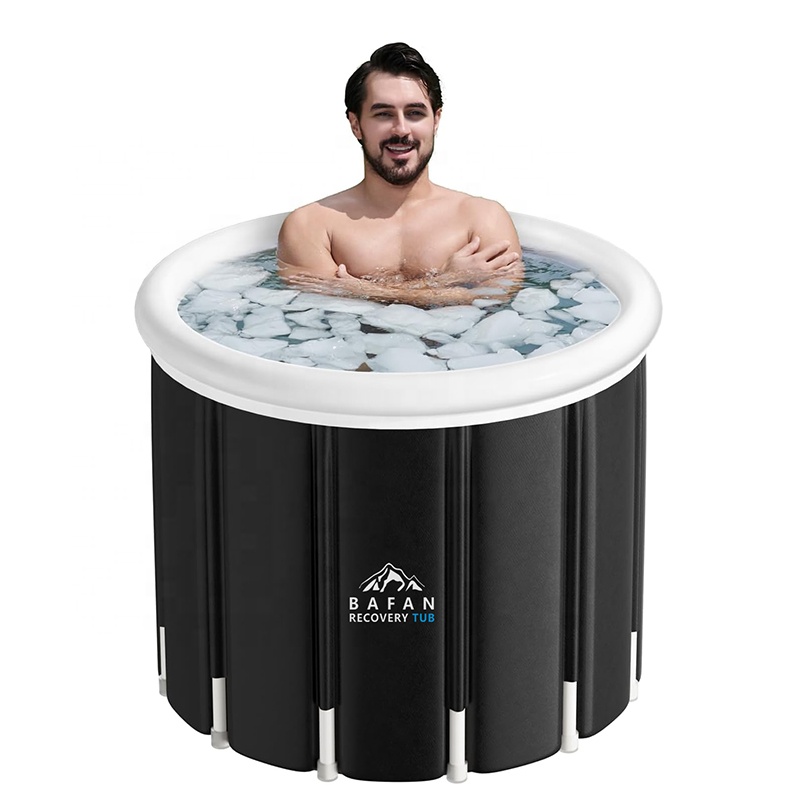 Bafan Brand 100*72CM Fitness Large Ice Bath Portable Baths For Recovery Cold Water Therapy Tub