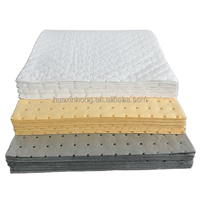 Factory wholesale White color oil only absorbent pads other environmental products for industry