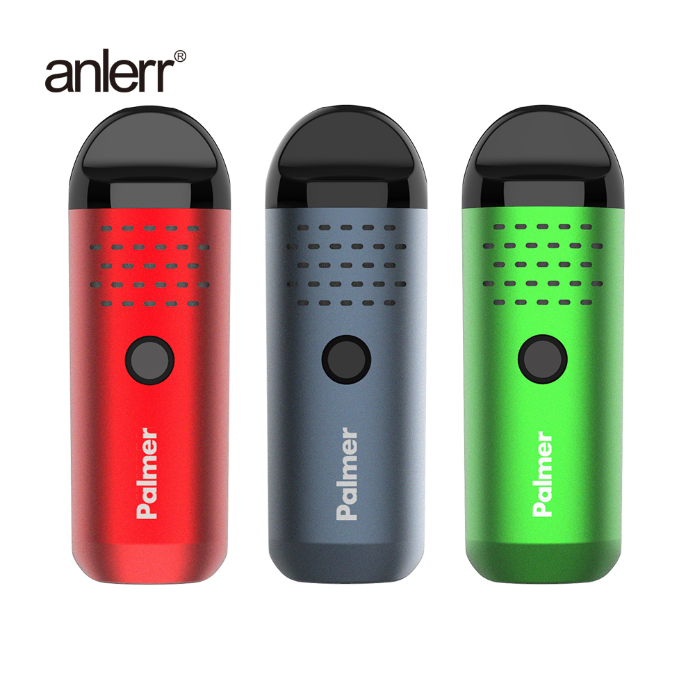 Anlerr OEM & ODM 100% оригинальный электронный испаритель для сухих трав Палмера с комплектами электронных сигарет высокой емкости в наличии