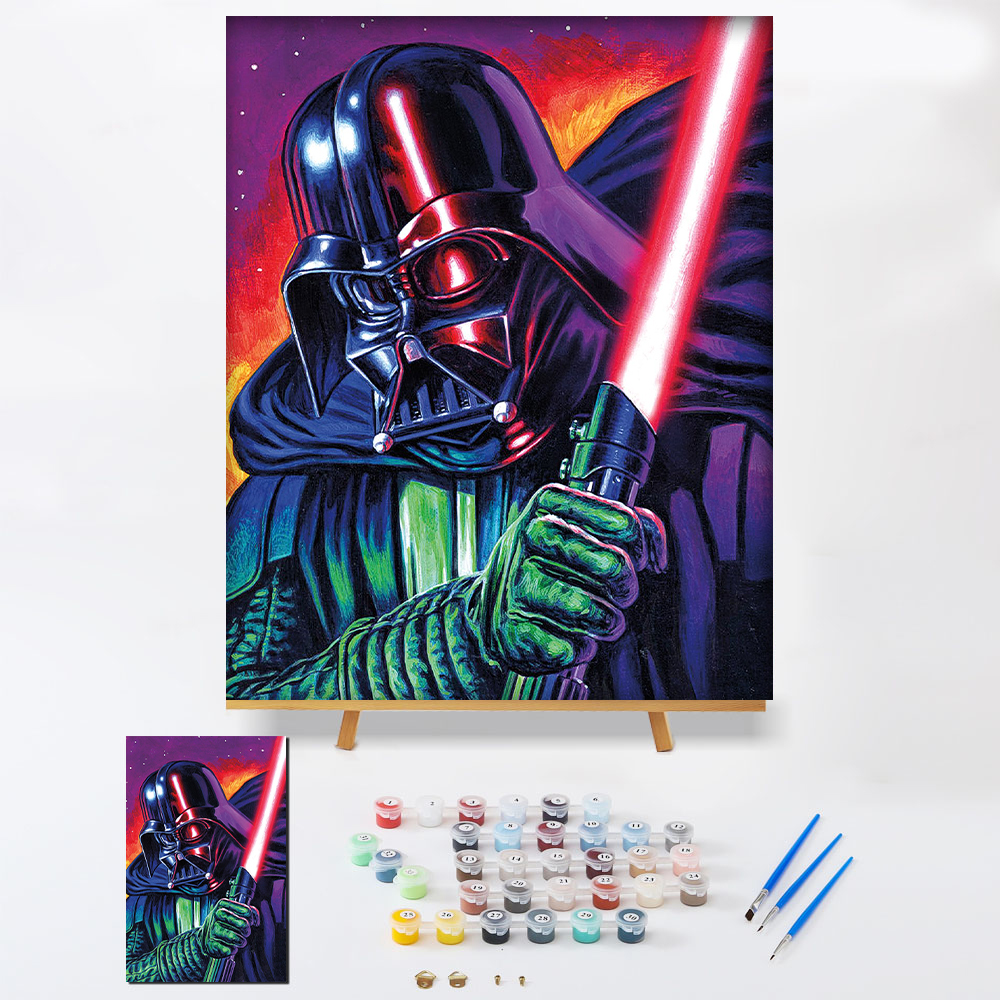 Wholesale Paint By Numbers Kit For Kids Canvas Painting Wall Art Set