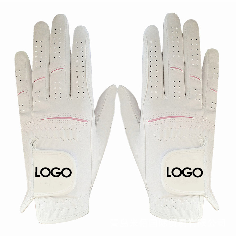 Cabrera Hand Ballsgolfing pattern Custom Logo Personalized Printed Woman Women Ladies Golf Glove with Ball Marker